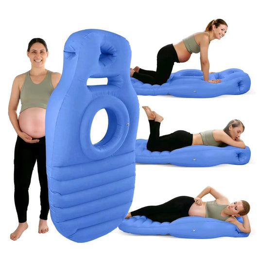 Pregnancy Maternity Body Bed PVC Thickened Resting Cushion Mattress Pillow Sleeping Mat