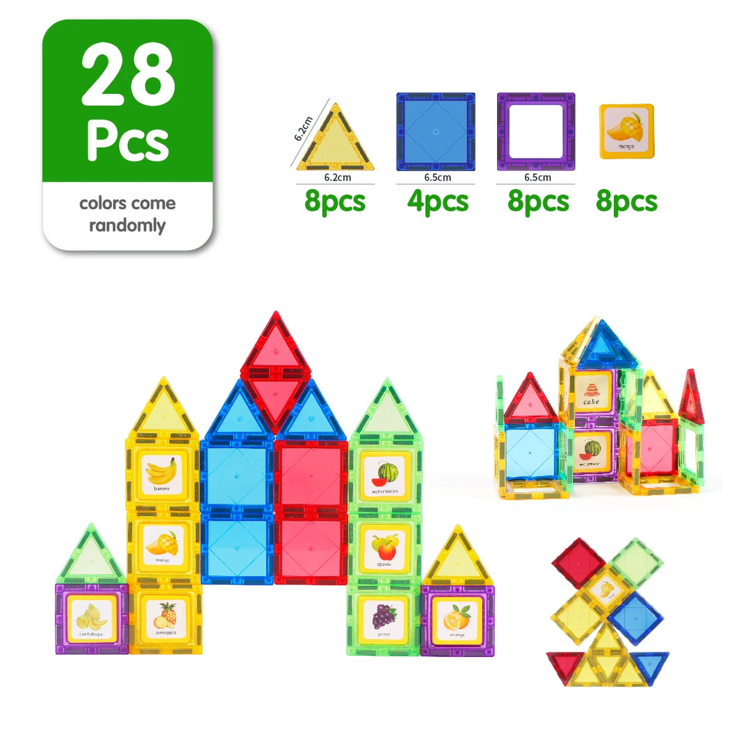 Magplayer Magnetic Building Blocks Construction Set