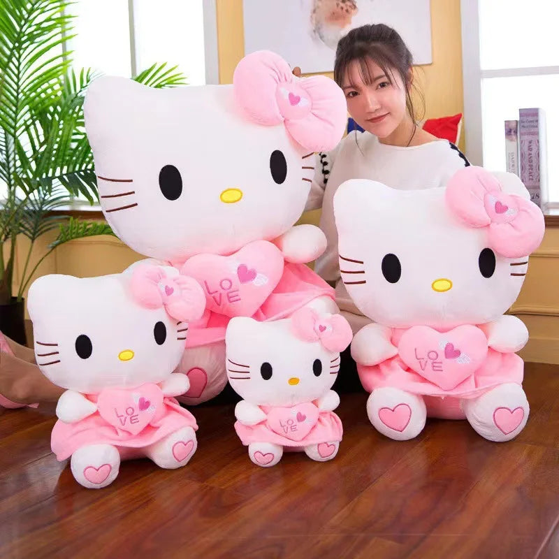 Hello Kitty Cat Plush Toy 55cm (21.7 Inches) Sanrio Pillow