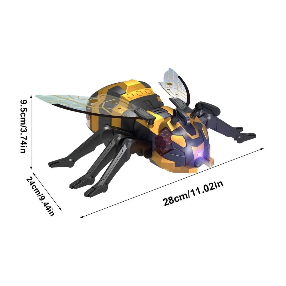 RC Crawling Animal Radio Control Spider Bee Toy with Lights – Full Function