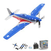 P51D RC Airplane One-Key Aerobatic 2-Ch 4-Ch RTF Mustang with Xpilot Stabilization