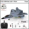 F22S 2.4G 4CH 3D6G RC Airplane Raptor Warplane WLtoys A180 LED Light Gyroscope