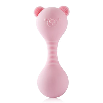 1PC Baby Silicone Training Toothbrush BPA Free Animal Koala Teether Chew Toy Teething Ring Infant Baby Accessory