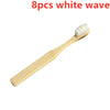 New Bamboo Toothbrush for Kids Children, Biodegradable Extra Soft Bristles, 20000 Soft Natural Bristle Toothbrush