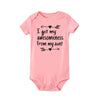 “Don’t Make Me Call My Crazy Uncle” – Funny Baby Bodysuit, Cute Infant Romper for Boys & Girls, Newborn & Toddler Outfit