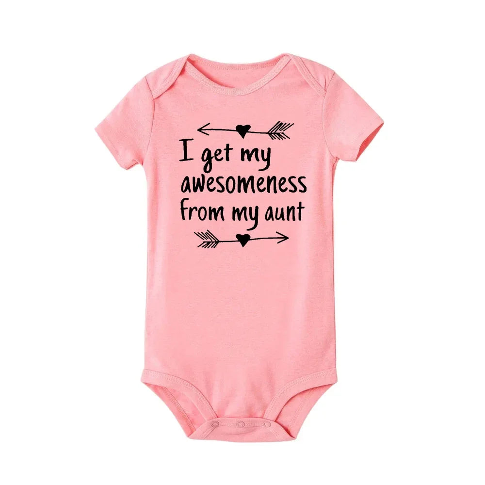 “Don’t Make Me Call My Crazy Uncle” – Funny Baby Bodysuit, Cute Infant Romper for Boys & Girls, Newborn & Toddler Outfit