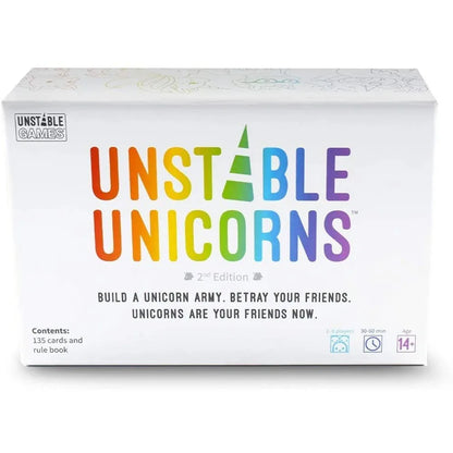 Unicorns Board Card Game - Family Entertainment, Multiplayer Interactive Card Games, Party Board Game