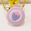 New Strawberry Hair Comb with Folding Mirror - Portable Traveling Massage Comb for Women & Girls - Hair Styling Accessories