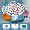 Children’s Electric Fishing Toy – Rotating Fish Interactive Board Game with Music, Parent-Child Skills Development