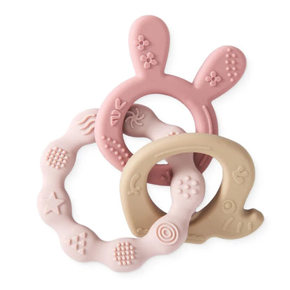 1PC Baby Silicone Training Toothbrush BPA Free Animal Koala Teether Chew Toy Teething Ring Infant Baby Accessory