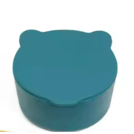 WOLIFE Baby Food Storage Box – Portable Snack Storage Box, Edible Grade Silicone Snack Cups, Travel Tableware Accessories for Kids
