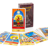 Herbal Astrology Oracle Board Game Deck - 55 Cards for Alchemizing Ancient Plant Healing and Astrological Wisdom, 10.4 x 7.4 cm