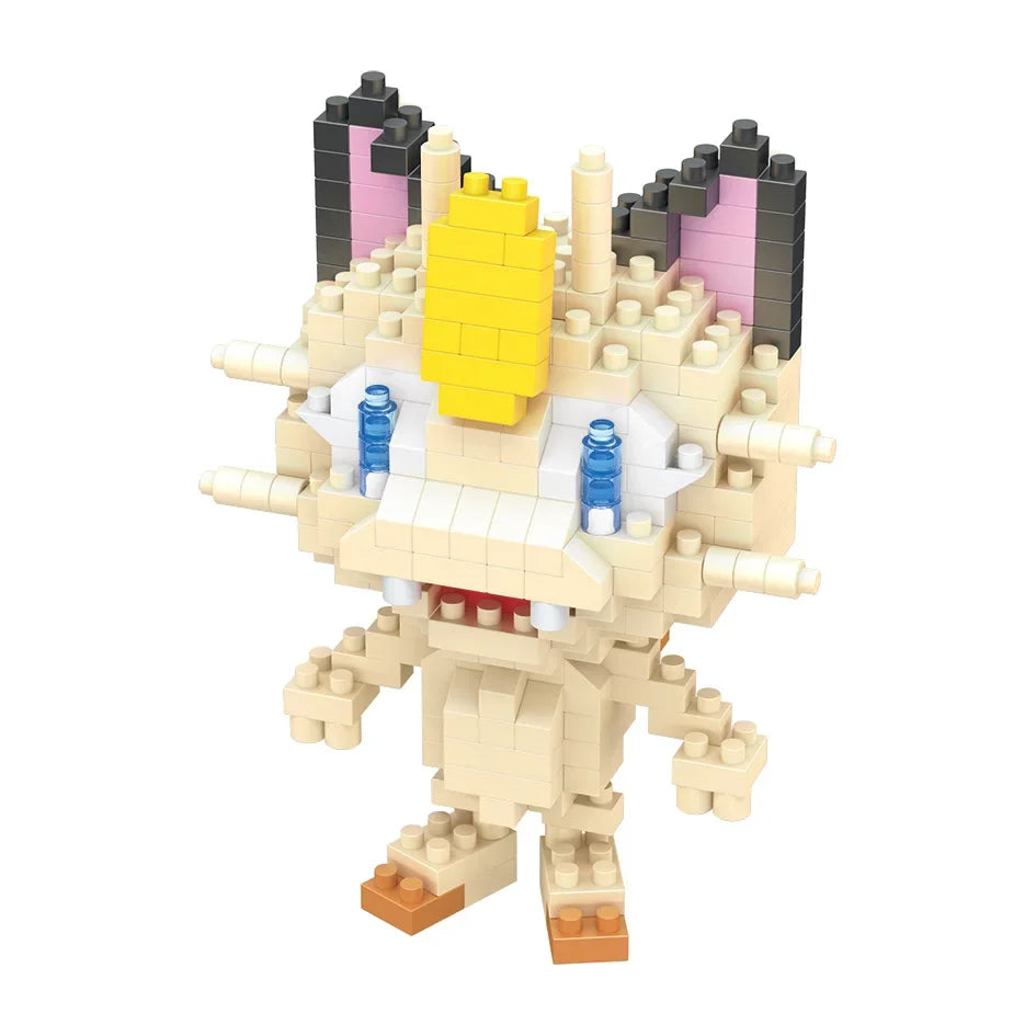 DIY Pokemon Mini Building Blocks – Pikachu, Charizard, Eevee, Mewtwo Anime Model Toys