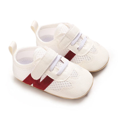 Newborn Baby Classic Sneakers – Anti-Slip Casual Shoes for Boys & Girls, 0-18 Months