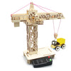 Remote Control Tower Crane DIY Building Model Toy - STEM Educational Construction Kit for Kids 14+