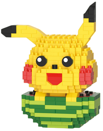 DIY Pokemon Mini Building Blocks – Pikachu, Charizard, Eevee, Mewtwo Anime Model Toys