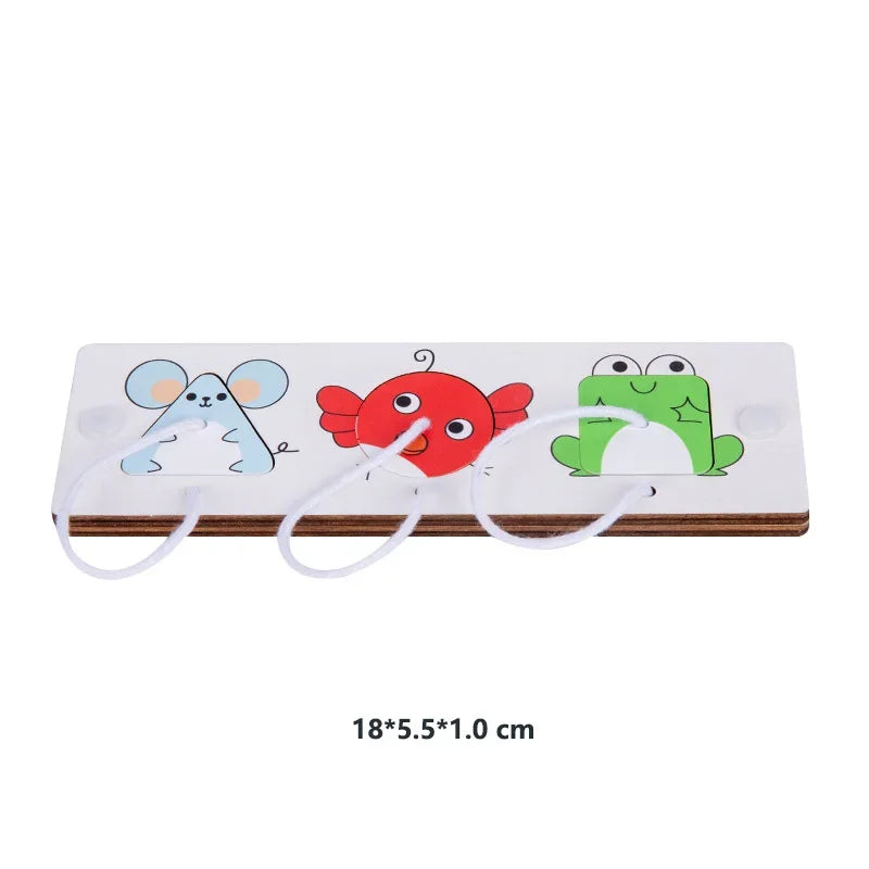 DIY Busy Board Accessories – Montessori Teaching Aids for Baby Early Education, Learning Skill Toy Parts and Wooden Board Games