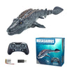 Electric RC Mosasaurus Dinosaur Toy – Remote Control Simulation with Light and Water Spray