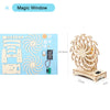 DIY Wooden STEM Kit for Teens - Buildable Dinosaur & Car Model Educational Science Puzzle (Ages 14+)