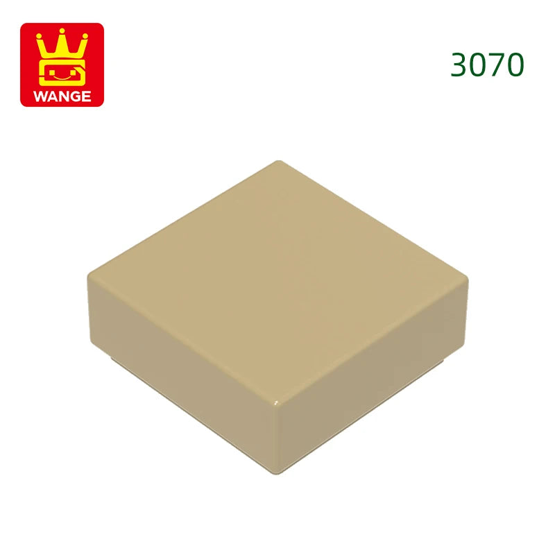 Wange 666PCS Wooden MOC Loose Parts – 1x1 Light Area Building Blocks, DIY Toy Assembly Set for Children, Compatible with Bricks, Gift with Storage Box
