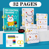 Magical Tracing Workbook – Montessori Pen Control Training, Reusable Magic Practice Copybook for Children’s Drawing Education