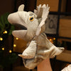 Dinosaur Plush Hand Puppet, Lifelike Triceratops and Tyrannosaurus Rex for Kids and Adults