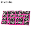 8Pcs/Set Metal Montessori Puzzle Wire - IQ Mind Brain Teaser - Interactive Game for Children & Adults - Educational Toy