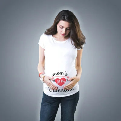 Loading Women Maternity T-Shirt | Short Sleeve Pregnancy Funny Tops | Maternity Clothes | Hot Sale Drop Ship