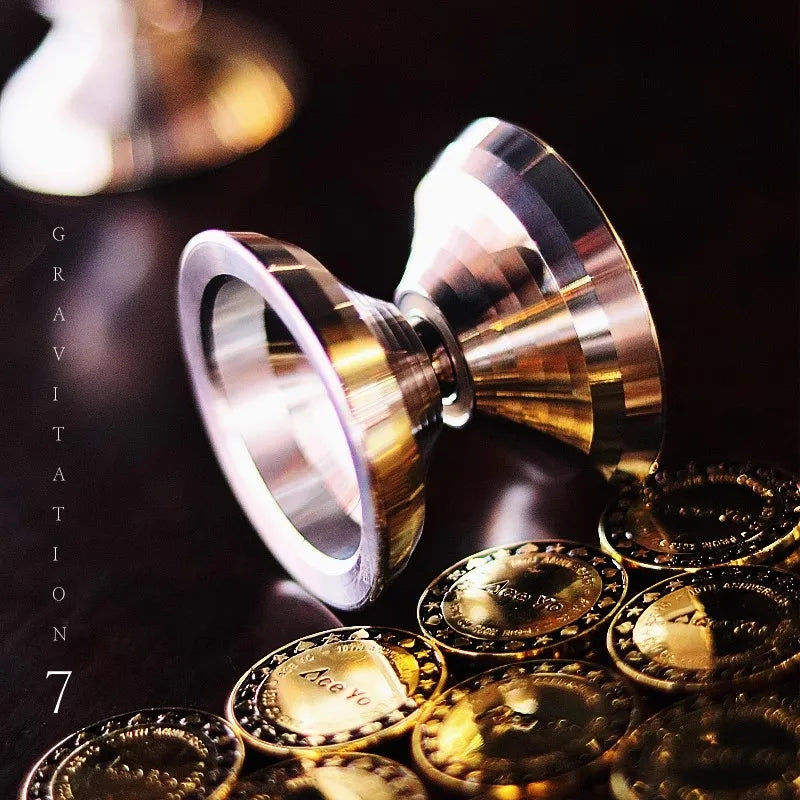 ACEYO Gravitation7 Yo-Yo - Professional Long Sleeping Metal Yo-Yo
