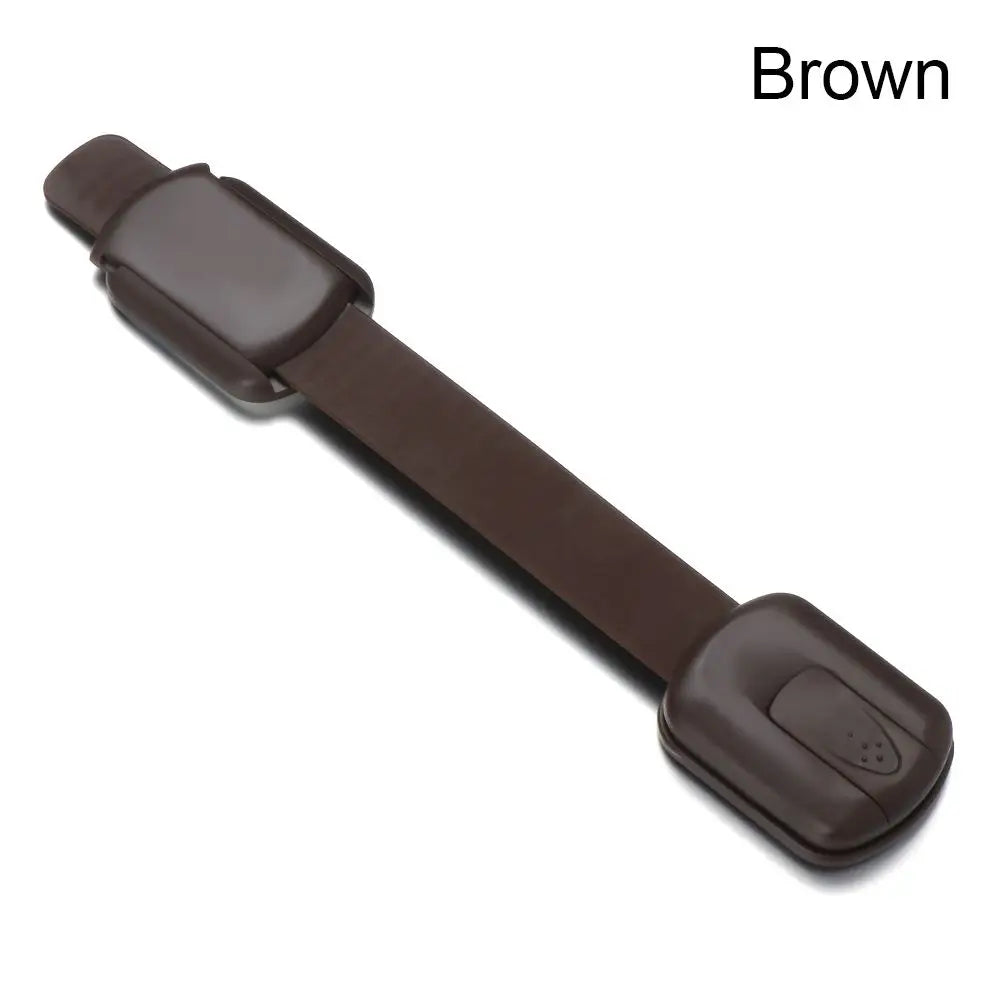 Adhesive Plastic Refrigerator Wardrobe Door Multi-function Cabinet Strap Locks Security Latch Baby Safety Children Protector