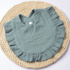 Gauze Baby Bib for Boys & Girls | Pure Cotton Candy Colored Lace Saliva Bib | Soft & Comfortable Solid Color Towel for Babies - Kidzy Market