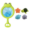 Baby LED Light Up Animal Bath Toy – Soft Rubber Floating Frogs for Kids