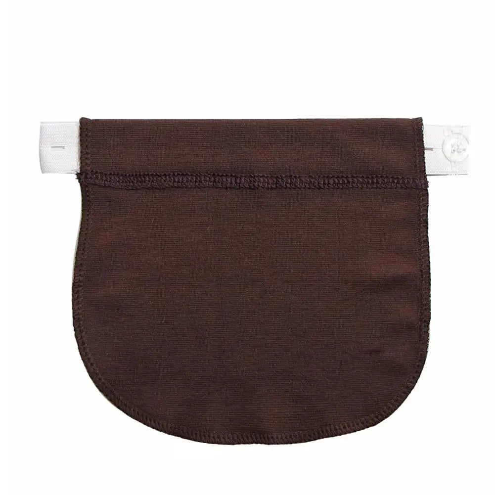 Maternity Pregnancy Waistband Belt, Adjustable Elastic Pants Lengthening Extended Button for Maternity Accessories