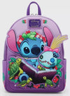Disney Stitch Plush Mini Backpack – Cute Anime Shoulder Bag for Girls and Kids