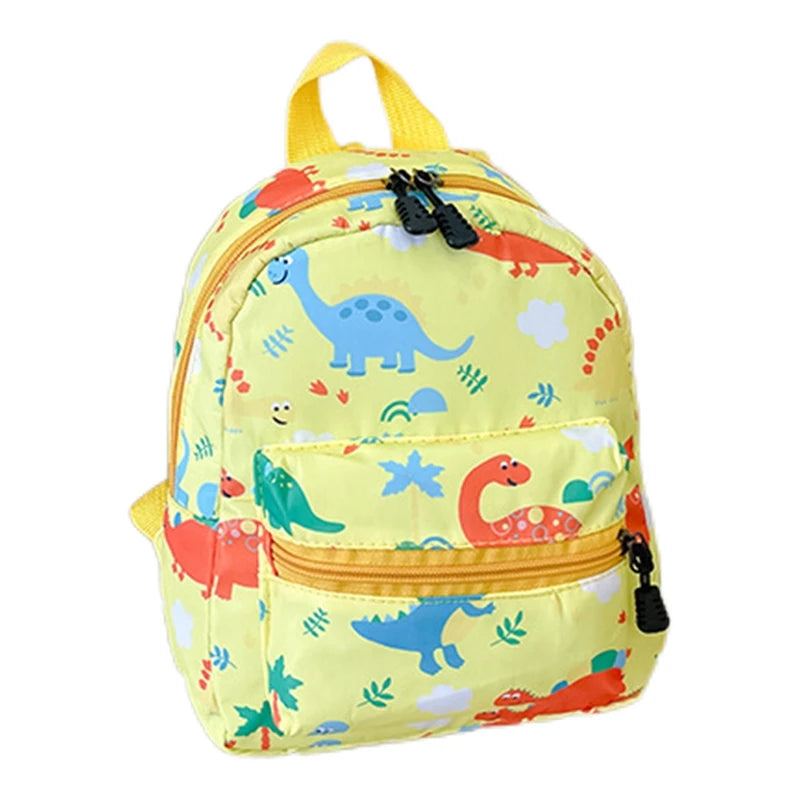 Children's Cartoon Dinosaur Backpack – Cute Kindergarten Schoolbag, Waterproof Kids Book Bag for Boys & Girls, Animal Design - Kidzy Market