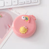 1PCS Cute Kid Hair Brush – Mini Cartoon Bear Hair Comb with Mirror, Portable Massage Comb for Girls