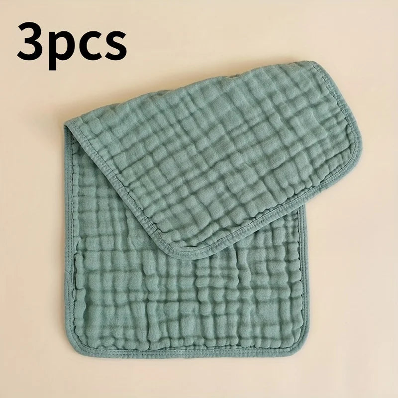 3pcs Muslin Burp Cloths | Soft & Absorbent Baby Bibs, Christmas & Halloween Gifts for Boys and Girls - Kidzy Market