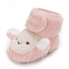 Winter Snow Baby Boots, Cute Bear Warm Booties for Kids, Soft Sole Infant Newborn Toddler Baby Girl Shoes