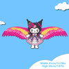Sanrio Hello Kitty Outdoor Kite – Cartoon Cute Aesthetic Kite with String, Party Flags Accessory, Children’s Gift