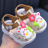 Summer Baby Shoes Sandals – Cartoon Rabbit Design for Girls & Boys, Infant Children’s Garden Sandals