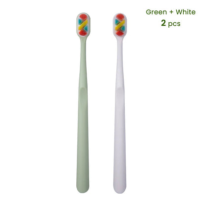 10,000 Bristles Toothbrush, Soft Bristles, Individually Packaged, Household Small Head, Ultra-fine Soft, For Pregnant Women, Adults, Couples
