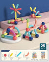 128PCS Magnetic Building Blocks Construction Set