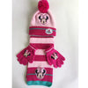 Disney Frozen Elsa and Anna Winter Accessories Set – 3-Piece Scarf, Hat, and Gloves for Kids, Keep Warm Knitting Woolen Yarn Cap