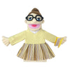 Big Plush Hand Puppets, Cartoon Doctor Police Nurse Teacher Ventriloquism Dolls