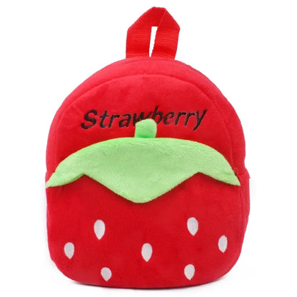 Baby Girls Plush Backpack - Cute 3D Cartoon Animal School Bag for Toddlers 0-4Y - Kidzy Market