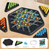 New Geometry Chain Chess Puzzle (Triangle Chess, Desktop Game, Family Interaction Thinking Toy)