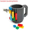 350ml (12 oz) Building Blocks Coffee Mug – LEGO-Compatible DIY Kids & Coffee Cup Gift