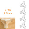 5Pcs/10Pcs Baby Safety Silicone Corner Protectors Table Edge Guards Children Anti-Collision Socket Covers