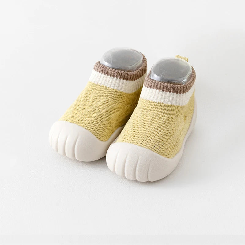MILANCEL Baby Floor Shoes – 0-3Y Soft Soled Non-Slip Socks for Infant Girls & Boys, Autumn Winter Toddler Step Shoes