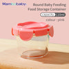 Baby Complementary Feeding Food Container with Sealing Cap - BPA-Free Glass Jar, Portable Food Storage & Mambobaby Formula Storage Box